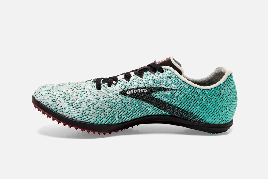 Brooks Mach 19 Spikeless Spikes Loopschoenen Dames - Grijs/Zwart - 817643KMI